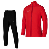 Nike Dri-Fit Academy 23 Full-Zip Trainingspak Woven Rood Wit