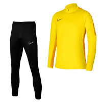 Nike black and yellow tracksuit outlet