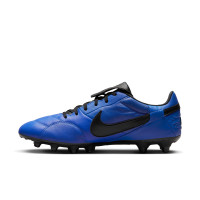 Nike Premier III Gras Voetbalschoenen (FG) Blauw Zwart