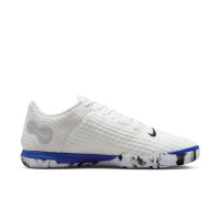 Nike React Gato Zaalvoetbalschoenen (IN) Wit Zwart Blauw