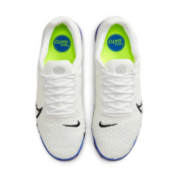 Nike React Gato Zaalvoetbalschoenen (IN) Wit Zwart Blauw