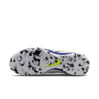Nike React Gato Zaalvoetbalschoenen (IN) Wit Zwart Blauw