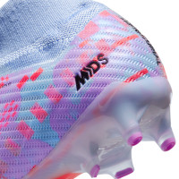Nike Zoom Mercurial Superfly 9 MDS Elite Artificial Grass Football Shoes (AG) Blue Purple Pink