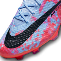 Nike Zoom Mercurial Vapor 15 MDS Elite Grass Football Shoes (FG) Blue Purple Pink