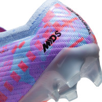 Nike Zoom Mercurial Vapor 15 MDS Elite Gras Voetbalschoenen (FG) Blauw Paars Roze