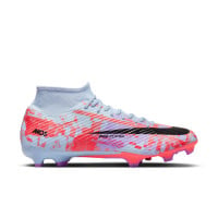 Nike Zoom Mercurial Superfly 9 MDS Academy Grass/ Artificial Grass (MG) Football Shoes Blue Purple Pink