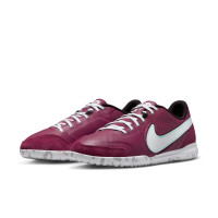 Nike Tiempo Legend 9 Academy Indoor Football Boots (IN) Burgundy White Blue