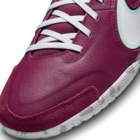 Nike Tiempo Legend 9 Academy Indoor Football Boots (IN) Burgundy White Blue