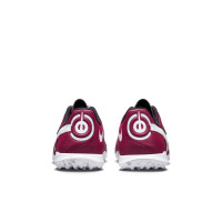 Nike Tiempo Legend 9 Academy Turf Football Shoes (TF) Burgundy White Blue