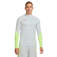 Nike Strike 23 Dri-Fit Trainingstrui 1/4-Zip Grijs Groen Roze