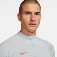 Nike Strike 23 Dri-Fit Tracksuit 1/4-Zip Grey Yellow Pink