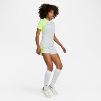Nike Strike 23 Dri-Fit Trainingsbroekje Dames Grijs Geel Roze