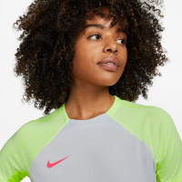 Nike Strike 23 Dri-Fit Trainingsshirt Dames Grijs Geel Roze