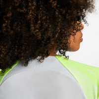 Nike Strike 23 Dri-Fit Trainingsshirt Dames Grijs Geel Roze