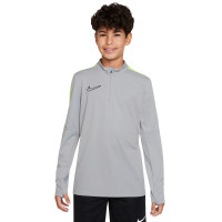 Nike Academy 23 Dri-Fit Tracksuit 1/4-Zip Kids Grey Yellow Black