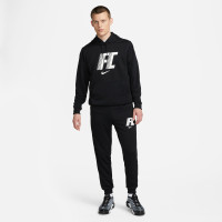 Nike F.C. Hoodie Fleece Zwart Wit