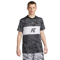 Nike Trainingsset F.C. Grijs Wit Zwart