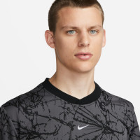 Nike Voetbalshirt F.C. Grijs Wit Zwart