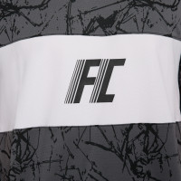 Nike Voetbalshirt F.C. Grijs Wit Zwart