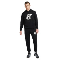 Nike F.C. Trainingspak Fleece Zwart Wit