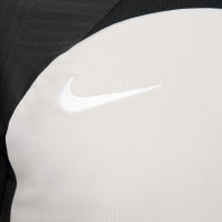 Nike Dri-Fit Strike III Trainingsshirt Grijs Zwart Wit