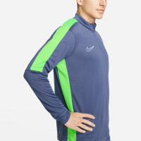 Nike Academy 23 1/4-Zip Trainingstrui Blauw Groen Wit
