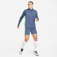 Nike Academy 23 1/4-Zip Trainingstrui Blauw Groen Wit