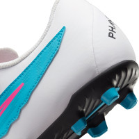 Nike Phantom GX Club Kunstgras / Gras Voetbalschoenen (MG) Blauw Roze Wit - KNVBshop.nl