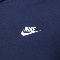 Nike Sportswear Club Fleece Hoodie Dark Blue White