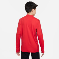 Nike Dri-FIT Academy 23 1/4-Zip Trainingstrui Kids Rood Wit