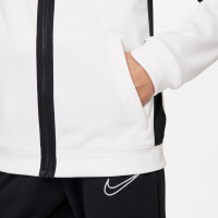 Nike Dri-Fit Academy 23 Full-Zip Tracksuit Kids White Black