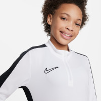 Nike Dri-FIT Academy 23 1/4-Zip Training sweater Kids White Black