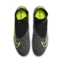 Nike Phantom GX Elite Dynamic Fit Link Grass Football Shoes (FG) Black Bright Yellow Multicolor