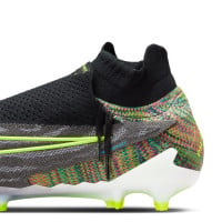 Nike Phantom GX Elite Dynamic Fit Link Gras Voetbalschoenen (FG) Zwart Felgeel Multicolor