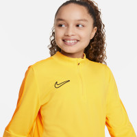 Nike Dri-FIT Academy 23 1/4-Zip Trainingstrui Kids Geel Goud Zwart