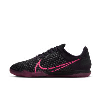 Nike React Gato Zaalvoetbalschoenen (IN) Zwart Roze Paars