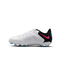 Nike Tiempo Legend Club 9 Grass/ Artificial Grass Football Shoes (MG) Kids White Black Blue Pink