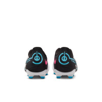 Nike Tiempo Legend Club 9 Grass/ Artificial Grass Football Shoes (MG) Kids White Black Blue Pink