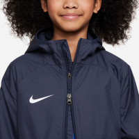 Nike Academy Pro Kids Rain coat Blue White