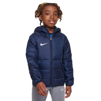 Nike Academy Pro Therma-Fit Herfstjas Kids Donkerblauw Wit