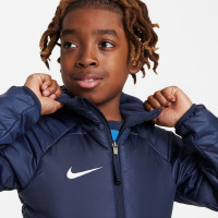 Nike Academy Pro Therma-Fit Herfstjas Kids Donkerblauw Wit
