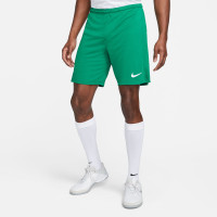 Nike Dry Park III Football Shorts Green White