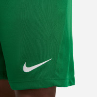 Nike Dry Park III Kids Green Football Shorts