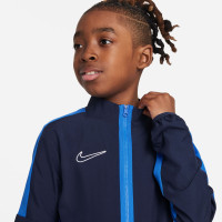 Nike Dri-Fit Academy 23 Full-Zip Trainingspak Woven Kids Donkerblauw Blauw Wit