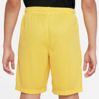 Nike Dry Park III Kids Football Shorts Yellow Black