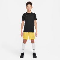 Nike Dry Park III Kids Football Shorts Yellow Black