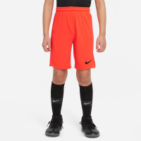 Nike Park III Kids Football Shorts Red Black