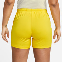 Nike Dry Park III Women's Football Shorts Yellow Black
