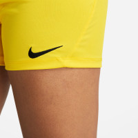 Nike Dry Park III Women's Football Shorts Yellow Black