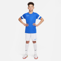 Nike Park III Kids Football Shorts White Blue